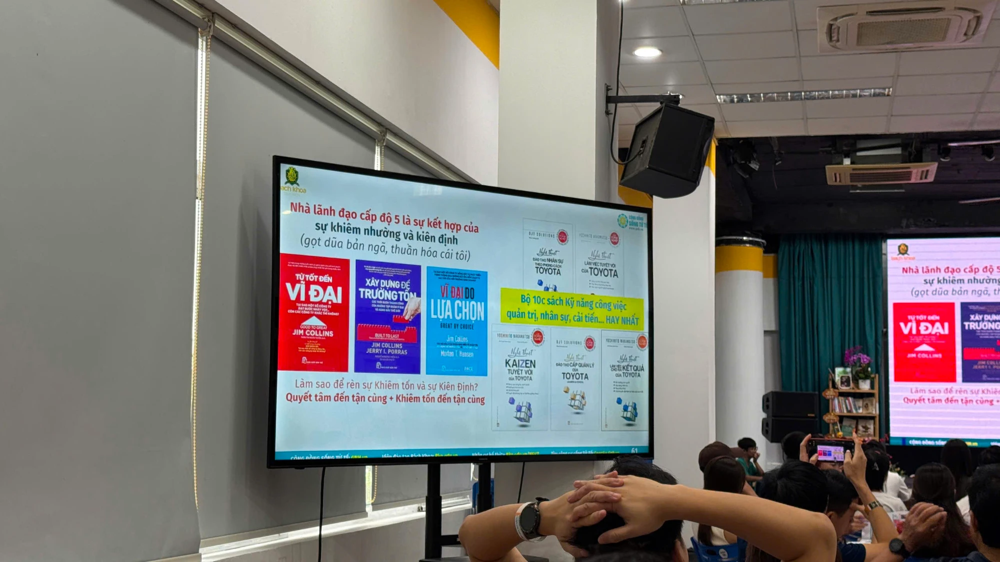 Slide: Nhà lãnh đạo cấp độ 5 là sự kết hợp của khiêm nhường và kiên định